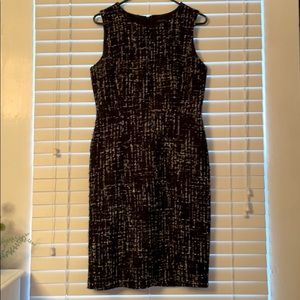 Ann Taylor Black lined Winter Dress